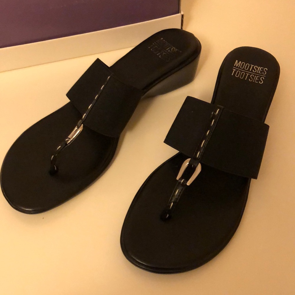 Slide on sandals